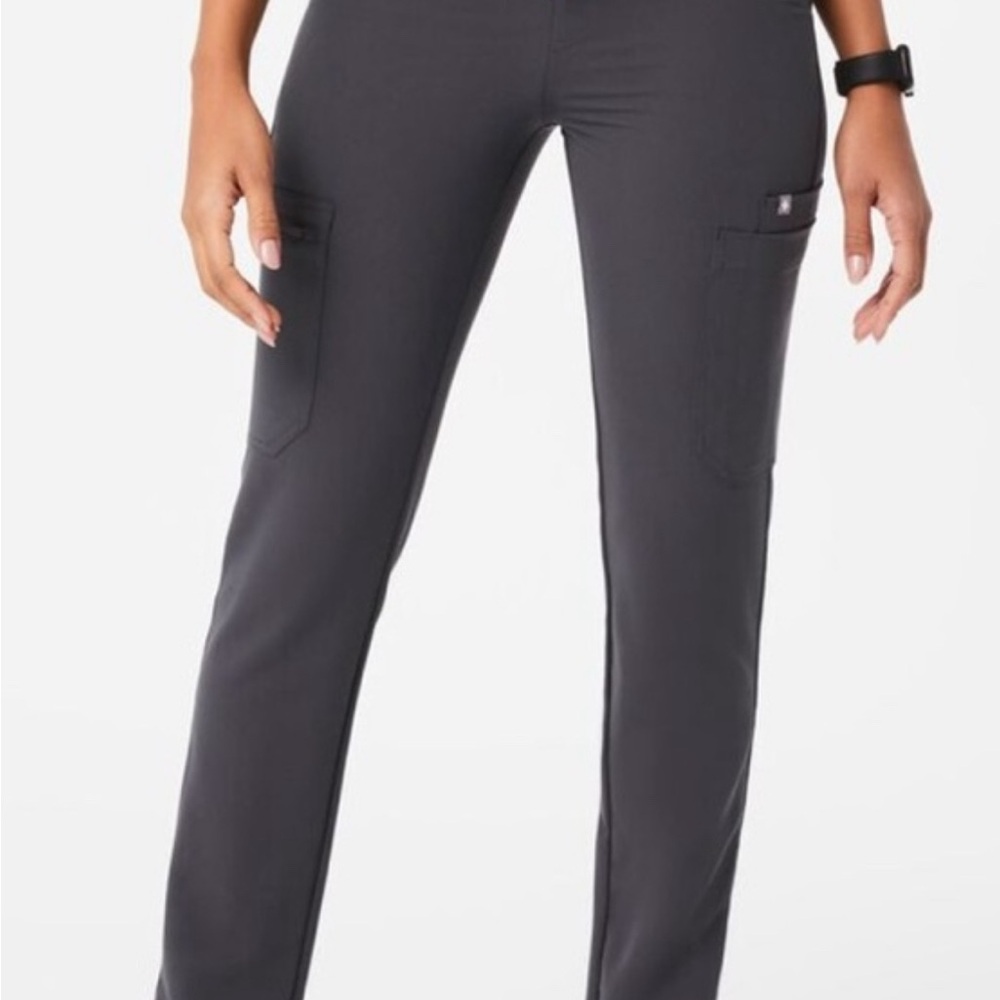 Figs Women's Charcoal Yola Scrub Pants